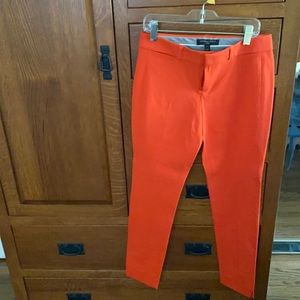 NWT Banana Republic Sloan orange pants